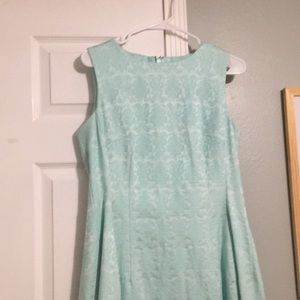 Light Blue Cocktail Dress (Sleveless)